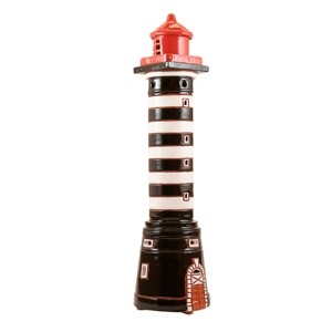 Hand made ceramic lighthouse candle holder Klaipėda (small) Lithuania