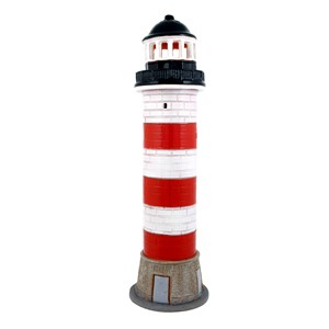 Hand made ceramic lighthouse candle holder Narva Estonia