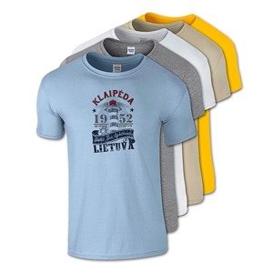Cotton T-Shirts Klaipėda Baltic Sea Lighthouse