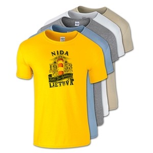 Cotton T-Shirts Nida Baltic Sea Lighthouse