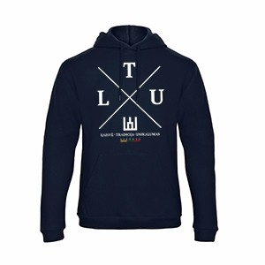 Navy hooded sweater LTU Lithuania