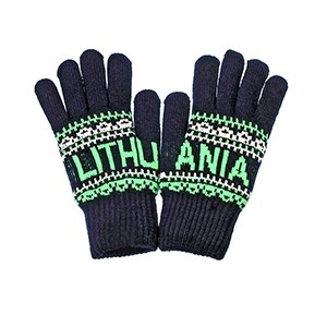 Blue color winter gloves Lithuania - Robin Ruth