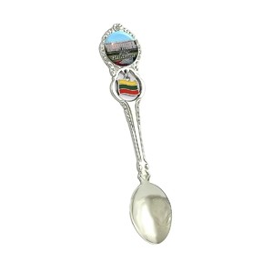 Metal spoon with Lithuanian flag Palanga