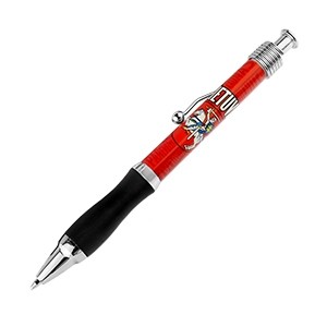 Red ball pen Lithuania Vytis