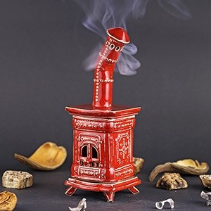 Handmade incense burner stove "Stufa"