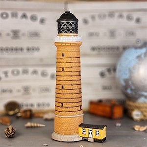 Handmade lighthouse candle holder Skagen Gra, Denmark