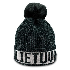 Black color short winter hat Lithuania - Robin Ruth