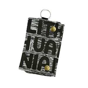 Sports style wallet with black letters Lithuania