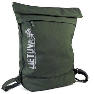 Green Backpack “Lithuania – Our Homeland” (Roll-Top)