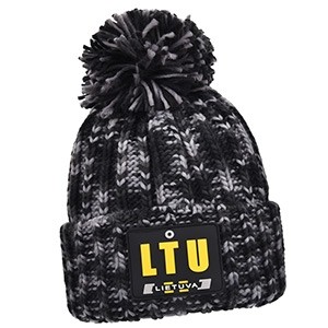Grey winter hat "LTU Lietuva" - Robin Ruth