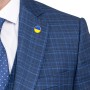 Metal pin of Ukraine Blue & Yellow