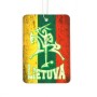 Car air freshener Lithuania Vytis