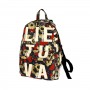 Flowered leisure backpack Lithuania