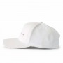 White Lithuania Cap Side Profile