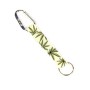 White weed keychain with caranibe