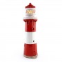 Handmade lighthouse candle holder Borkum Kleiner Turm, Germany