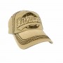 Denim beige color cap Lithuania Country of Original