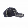 Denim blue color cap Lithuania Country of Original