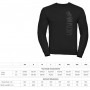Black sweater Lithuania – Homeland Our Size Chart