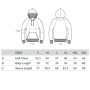 Hoodie size chart