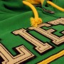 Green sweatshirt with zip Lithuania 1990