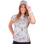 White flowered ladie's t-shirts Lithuania Original