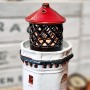 Handmade ceramic lighthouse Hanstholm