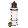 Handmade ceramic lighthouse Hanstholm