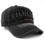 Black “Vilnius” cap – front view