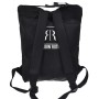 Black leisure backpack