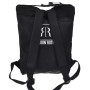 Black leisure backpack