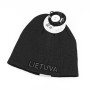 Black autumn winter hat Lithuania