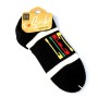 Black short socks for men