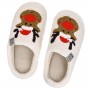 Slippers with reindeer - detailed view