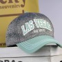 Baseball cap with green visor Las Vegas