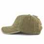 Khaki Lithuania Cap Side View