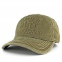 Khaki Lithuania LT 1009 cap with embossed inscription