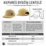 Hat Vytis Lithuania beige Robin Ruth size chart