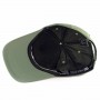 Interior view of khaki Lithuania cap