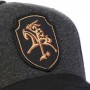 Dark cap with patch Vytis