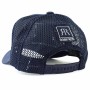 Blue LTU cap with mesh Lithuania from the back