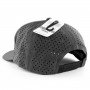 Rear view of grey LITHUANIA Vytis cap