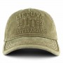 Khaki Lithuania LT09 cap front view