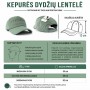 Khaki Lithuania cap size chart