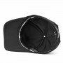 Interior view of black Lithuania cap