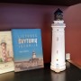 Handmade ceramic lighthouse candle holder Hirtshals Denmark