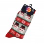 Christmas men's socks with Snowmen