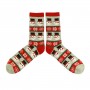 Christmas men's socks with Snowmen