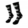 Black men cotton socks with weed