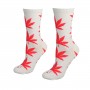 White women socks with weed leaf 